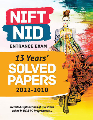 NIFT NID 13 Years Solved Papers (2022-2010)(English, Paperback, unknown)