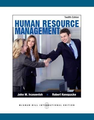 Human Resource Management (Int'l Ed)(English, Paperback, Ivancevich John)