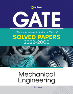 GATE Chapterwise Previous Years Solved Papers (2022-2000) Mechanical Engineering(English, Paperback, unknown)