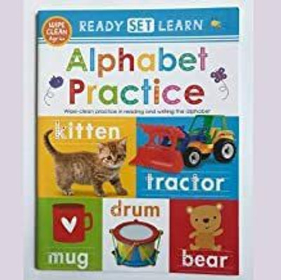 Ready Set Learn Workbooks- Alphabet Practice(English, Paperback, Machell Dawn)