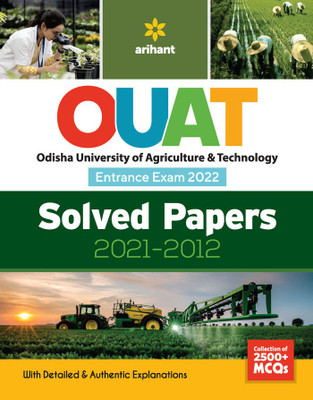 OUAT (Odisha University of Agriculture & Technology) Solved Papers (2021-2012) 2022(English, Paperback, unknown)