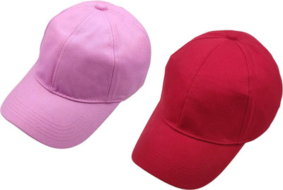 ZACHARIAS Solid Sports/Regular Cap Cap(Pack of 2)