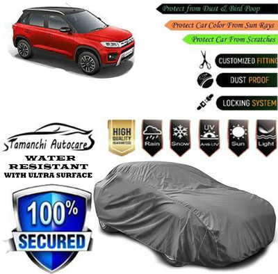 Tamanchi Autocare Car Cover For Maruti Suzuki Vitara Brezza LDi Diesel(Grey)