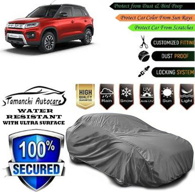 Tamanchi Autocare Car Cover For Maruti Suzuki Vitara Brezza ZDi Plus AMT Diesel(Grey)