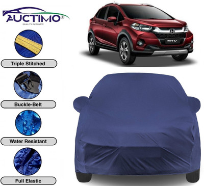 AUCTIMO Car Cover For Honda WR-V (With Mirror Pockets)(Blue)