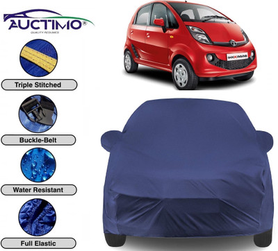 AUCTIMO Car Cover For Tata Nano (With Mirror Pockets)(Blue)