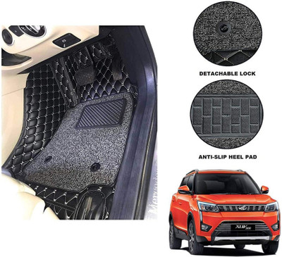 AutoRetail Leather 7D Mat For  Mahindra XUV 300(Black)
