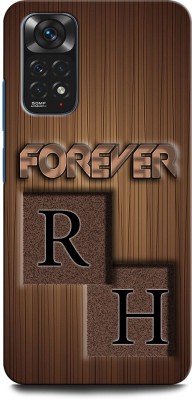 INTELLIZE Back Cover for REDMI Note 11 Pro RH, R LOVE H, H LOVE R, R LETTER, H LETTER, RH NAME(Multicolor, Hard Case, Pack of: 1)
