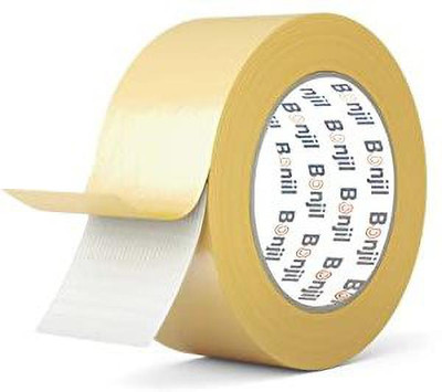 dreamexpo Double Side Tape Handheld Cello Tape (Manual)(Set of 1, Yellow)