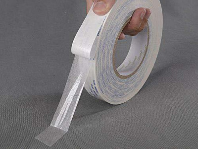 MM WILL CARE Double Sided High Performance, Multi Purpose Dispenser Tissue Tape (Manual)(Set of 1, White)