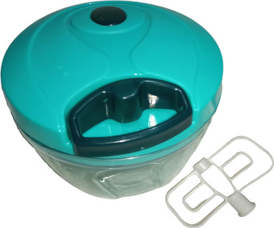 Smiling Cart 2in1 Handy Chopper for Vegetables & Dry Fruits (1pc, Green) Vegetable & Fruit Chopper(1 chopper)