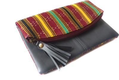 TAVAN Casual Black, Maroon  Clutch