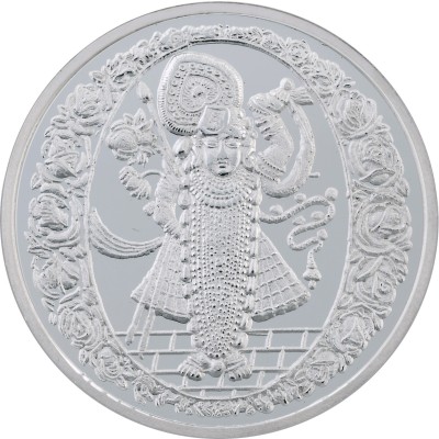 Bangalore Refinery Lord Shrinath Ji S 999 100 g Silver Coin