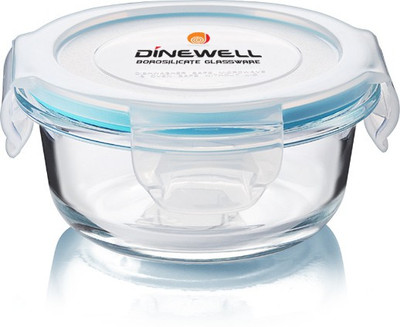 Dinewell Glass Utility Container  - 210 ml(White)