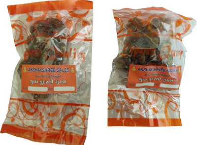 Akshayshree Sales Klassic Gugad/Guggul For Pooja (Pack of 2) [50 Gram] Guggul Dhoop(Pack of 2)