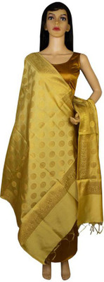 Way2Like Silk Blend Woven Women Dupatta