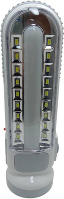 MNT Sales 1 W Torch With 1 Km Long Range With 1.8 W + 3 W Side SMD For Ultra Brightness 8 hrs Torch Emergency Light(White)