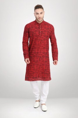 RG DESIGNERS Men Kurta Churidar Set