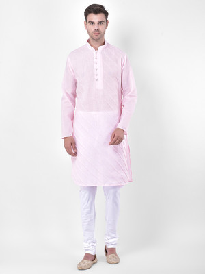 SG LEMAN Men Kurta Churidar Set