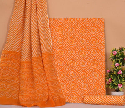 NISHIRE Cotton Blend Printed Salwar Suit Material