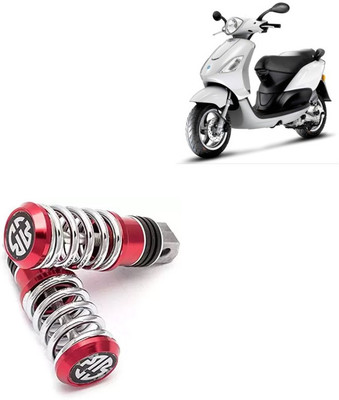 SEMAPHORE Spring Style Metal Bike Foot Rest For Bajaj CT 100 Foot Rest(Red)