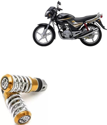 SEMAPHORE Spring Coiled Universal Bike Foot Rest For Yamaha YBR Foot Rest(Gold)