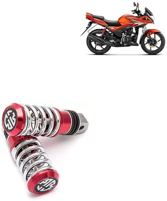 SEMAPHORE Spring Style Metal Bike Foot Rest For Bajaj Discover Foot Rest(Red)