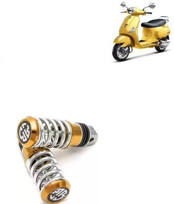 SEMAPHORE Spring Coiled Universal Bike Foot Rest For Hero Splendor Pro Foot Rest(Gold)