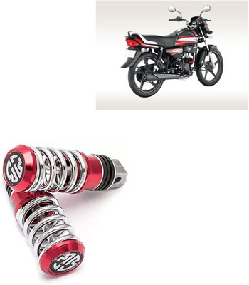 SEMAPHORE Spring Style Metal Bike Foot Rest For Honda Activa 125 Foot Rest(Red)