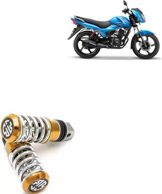 SEMAPHORE Spring Coiled Universal Bike Foot Rest For Yamaha ST7 Foot Rest(Gold)