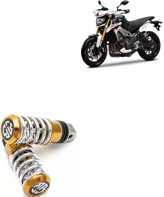 SEMAPHORE Spring Coiled Universal Bike Foot Rest For Yamaha Fazer Foot Rest(Gold)