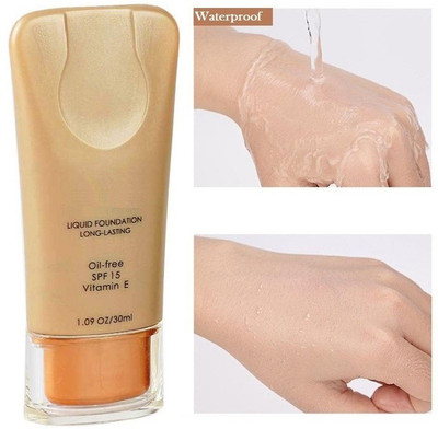 ADJD NORMAL TO OILY SKIN SUITABLE FOR ALL SKIN TYPE WATER PROOF FOUNDATION Foundation(BEIGE, 30 ml)
