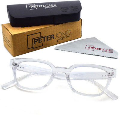 PETER JONES Full Rim Square Frame(56 mm)