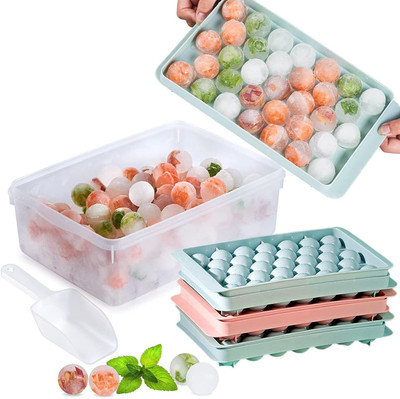 XAMILE Ice Ball Maker Multicolor Plastic Ice Ball Tray(Pack of1)