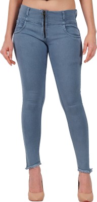 MM-21 Fashion Slim Women Grey Jeans