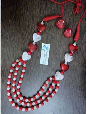 MAYANKS Fabric Multicolor Jewellery Set(Pack of 1)