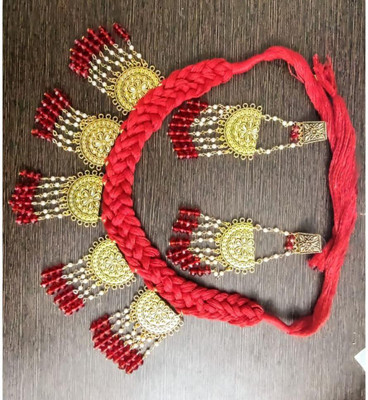 debasrees Fabric Gold Jewellery Set(Pack of 1)