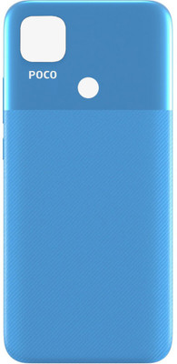 Purplesavvy POCO C31 With Side Volume & Power Keys Back Panel(Royal Blue)