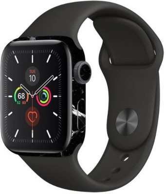 Orgic India Apple Watch SE 44 mm Mobile Skin(Black Marble)