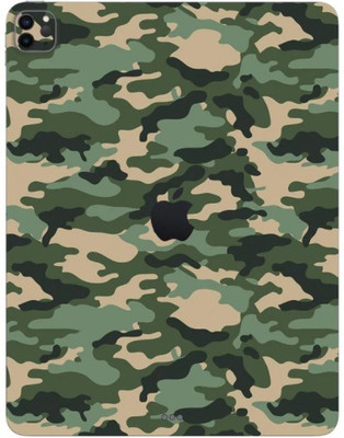 Orgic India Ipad Pro 12.9 Gen 4 Mobile Skin(Camo Green)