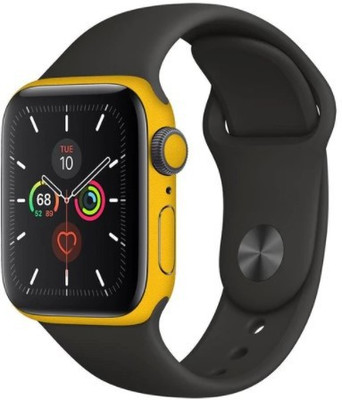Orgic India Apple Watch Series 5 44mm Mobile Skin(Yellow)