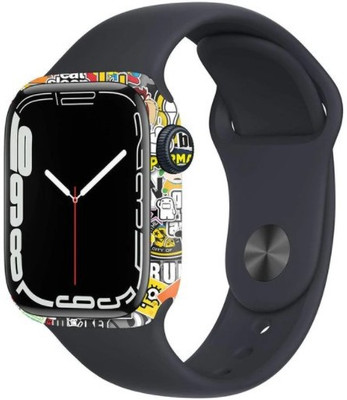 Orgic India Apple Watch Series 7 45mm Mobile Skin(Sticker Bomb)