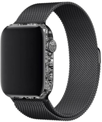 Orgic India Apple Watch Series 4 44mm Mobile Skin(Monochrome Sticker Bomb)