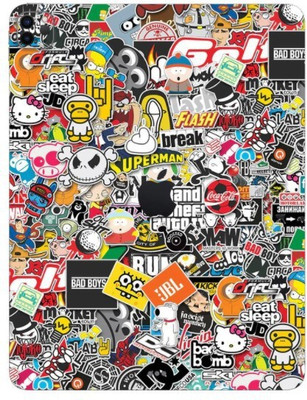 Orgic India Ipad Pro 12.9 Gen 4 Mobile Skin(Sticker Bomb)