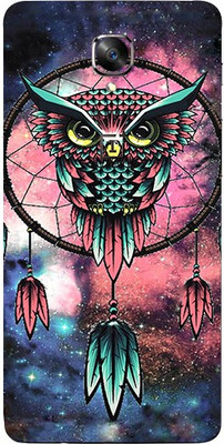 Jeeva Creation OnePlus 3T Mobile Skin(Ultra Super Pink Owl Skin With High Matte Finish.)