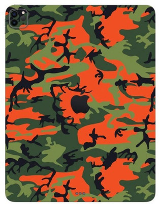 Orgic India Ipad Pro 11 Gen 2 Mobile Skin(Camo Green & RED)