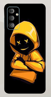 Mclaxa Cross Eye Mobile Back Skin, Cross Eye, SAMSUNG GALAXY F23 5G Mobile Skin(Cross Eye Skin With Super Matte Finish)
