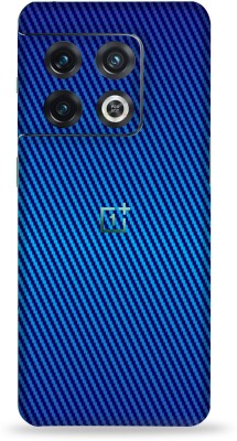 OggyBaba Oneplus 10 Pro 5g, Carbon Fiber Blue Mobile Skin(Blue)