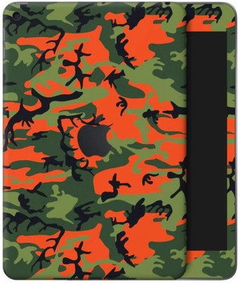 Orgic India Ipad Mini 5 Mobile Skin(Camo Green & RED)