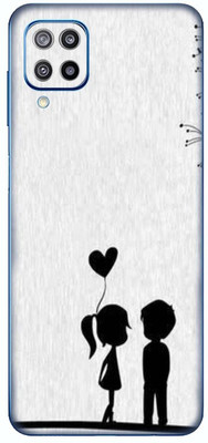 Toppings Samsung Galaxy F12 Mobile Skin(Multicolor)